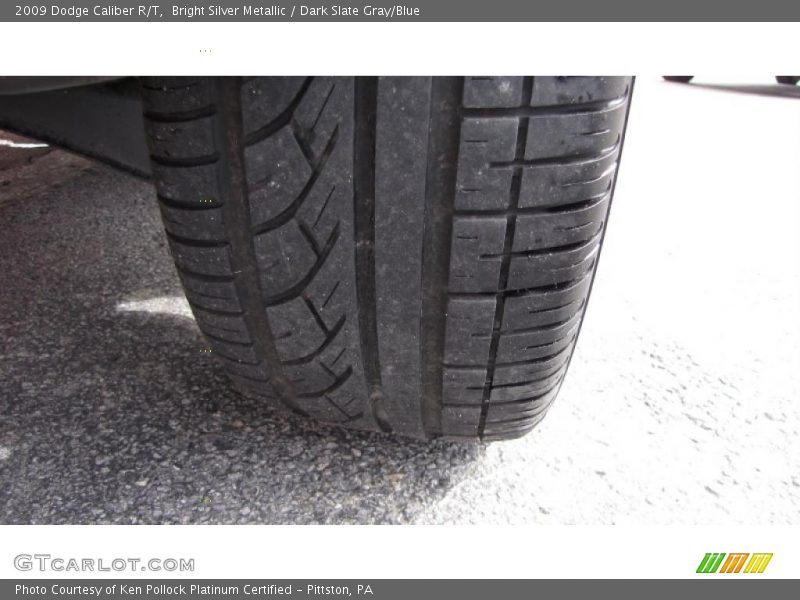 Bright Silver Metallic / Dark Slate Gray/Blue 2009 Dodge Caliber R/T