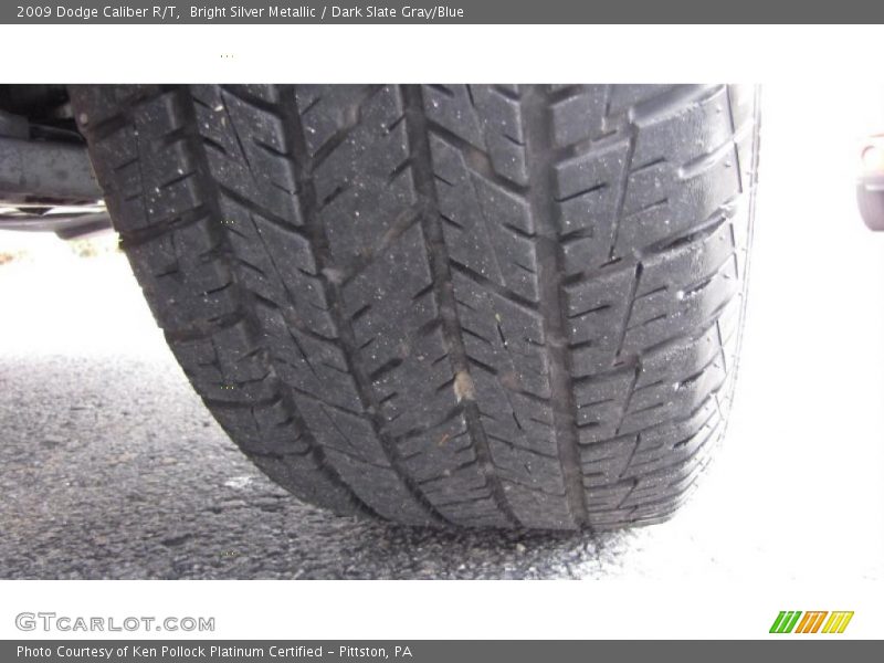 Bright Silver Metallic / Dark Slate Gray/Blue 2009 Dodge Caliber R/T