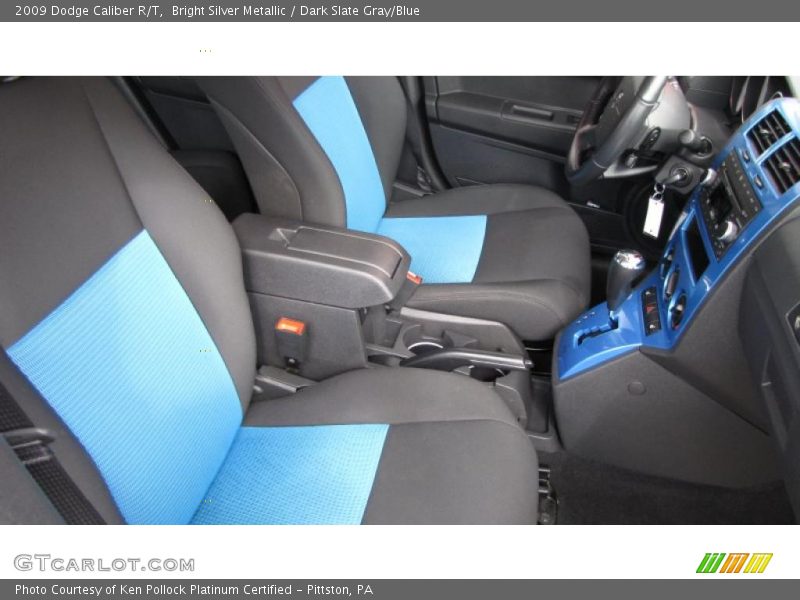 Bright Silver Metallic / Dark Slate Gray/Blue 2009 Dodge Caliber R/T