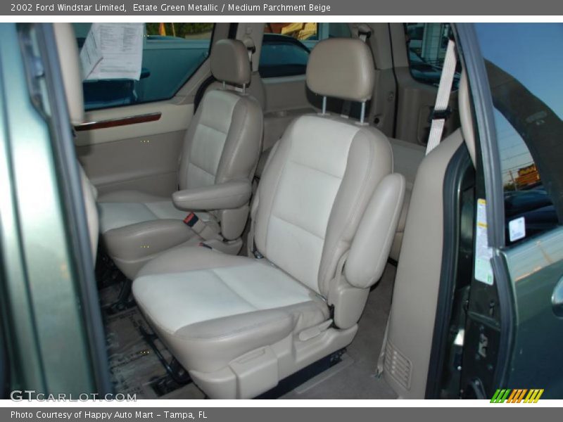 Estate Green Metallic / Medium Parchment Beige 2002 Ford Windstar Limited