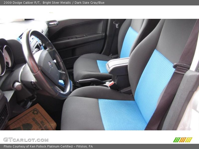 Bright Silver Metallic / Dark Slate Gray/Blue 2009 Dodge Caliber R/T