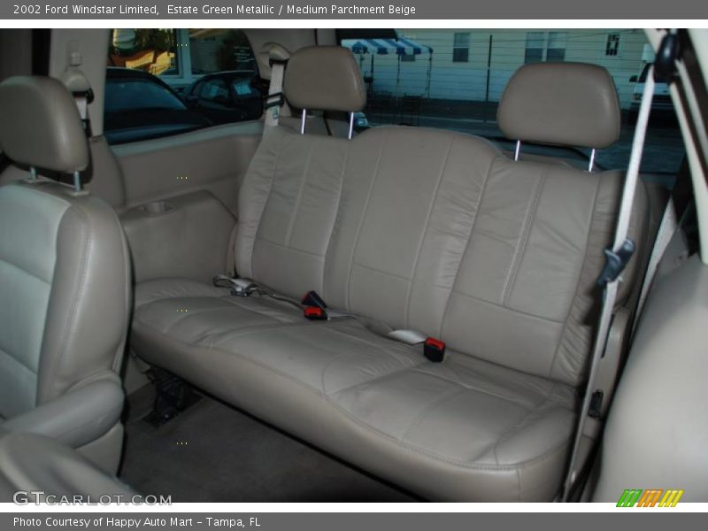 Estate Green Metallic / Medium Parchment Beige 2002 Ford Windstar Limited