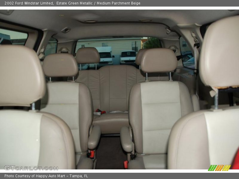 Estate Green Metallic / Medium Parchment Beige 2002 Ford Windstar Limited