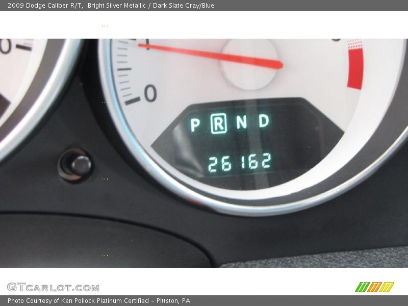 Bright Silver Metallic / Dark Slate Gray/Blue 2009 Dodge Caliber R/T