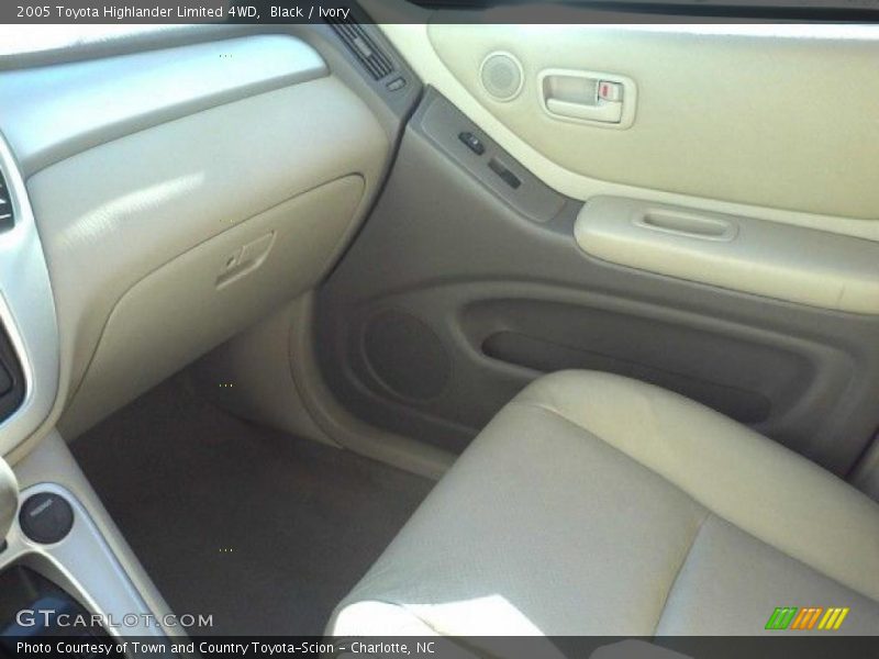 Black / Ivory 2005 Toyota Highlander Limited 4WD
