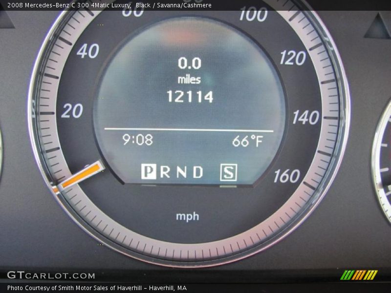 Black / Savanna/Cashmere 2008 Mercedes-Benz C 300 4Matic Luxury