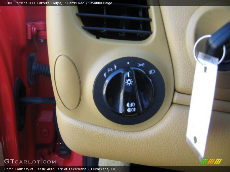 Guards Red / Savanna Beige 2000 Porsche 911 Carrera Coupe