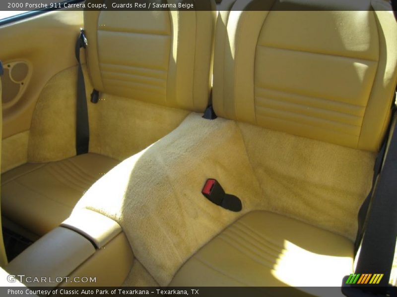 Guards Red / Savanna Beige 2000 Porsche 911 Carrera Coupe