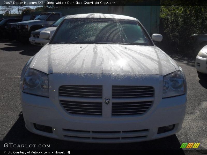 Stone White / Dark Slate Gray/Light Graystone 2007 Dodge Magnum SXT