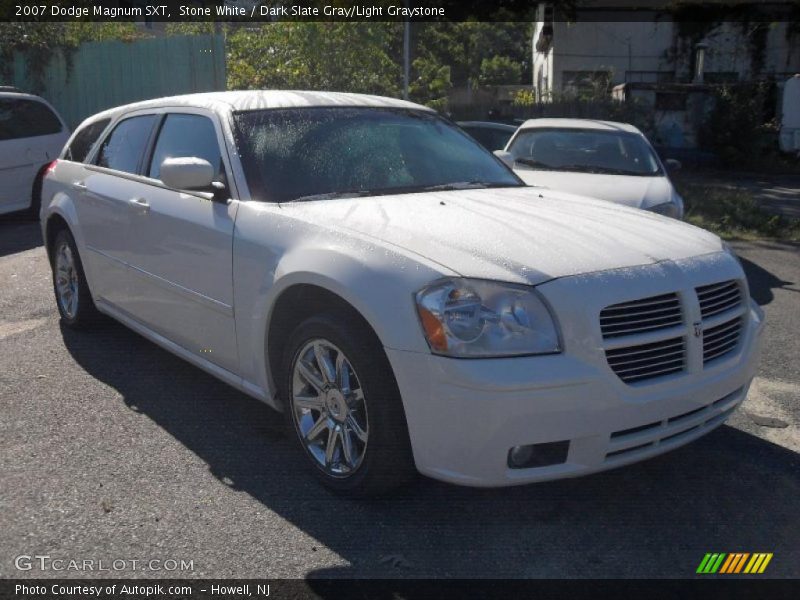 Stone White / Dark Slate Gray/Light Graystone 2007 Dodge Magnum SXT
