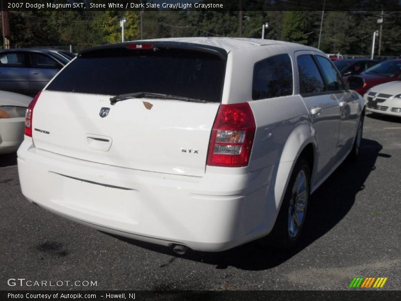 Stone White / Dark Slate Gray/Light Graystone 2007 Dodge Magnum SXT