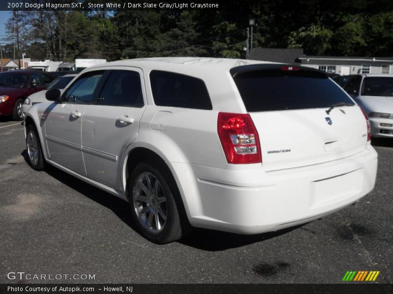 Stone White / Dark Slate Gray/Light Graystone 2007 Dodge Magnum SXT