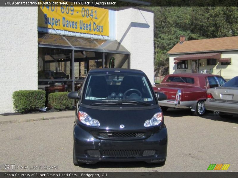 Deep Black / Design Black 2009 Smart fortwo BRABUS cabriolet