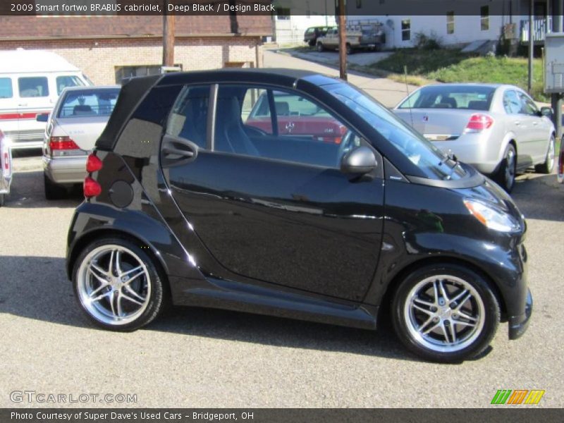 Deep Black / Design Black 2009 Smart fortwo BRABUS cabriolet