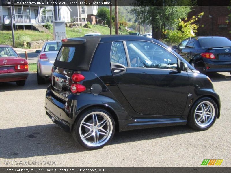 Deep Black / Design Black 2009 Smart fortwo BRABUS cabriolet