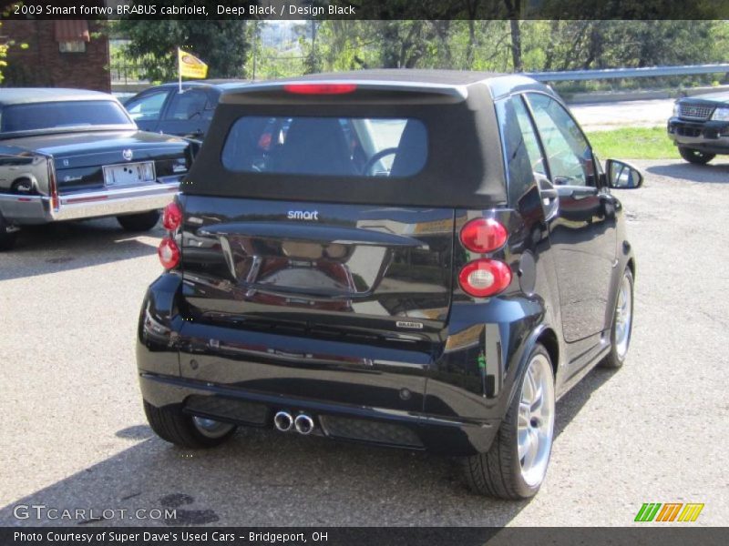 Deep Black / Design Black 2009 Smart fortwo BRABUS cabriolet