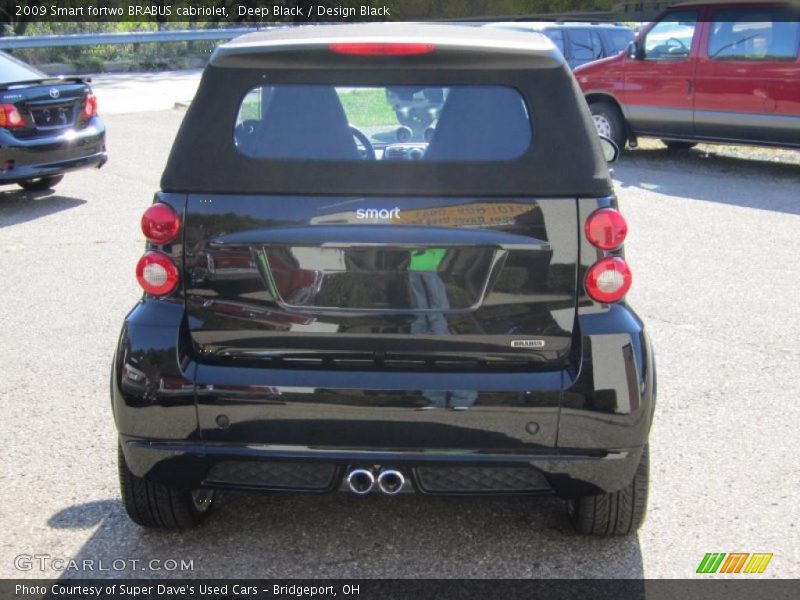 Deep Black / Design Black 2009 Smart fortwo BRABUS cabriolet
