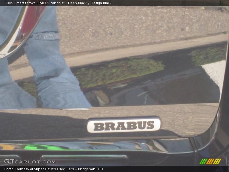 Deep Black / Design Black 2009 Smart fortwo BRABUS cabriolet