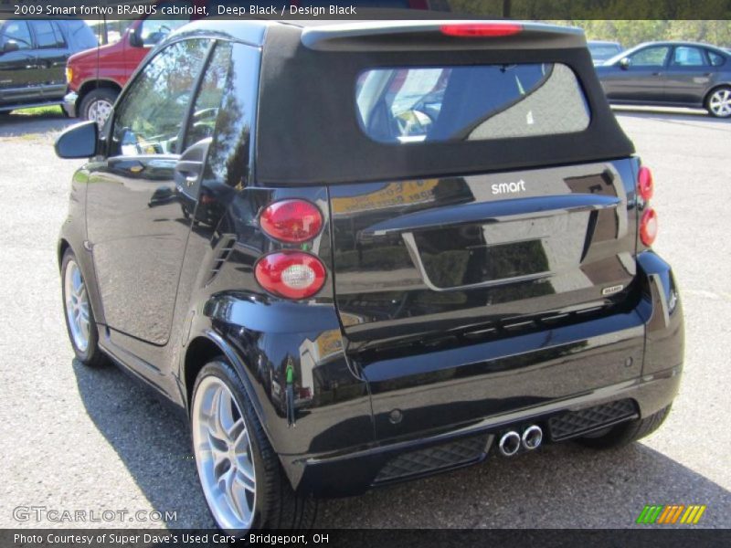 Deep Black / Design Black 2009 Smart fortwo BRABUS cabriolet
