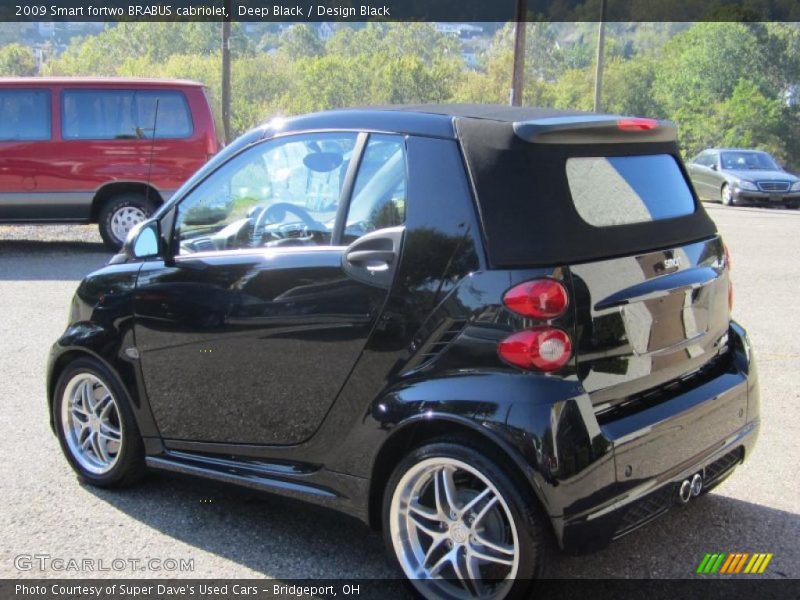 Deep Black / Design Black 2009 Smart fortwo BRABUS cabriolet