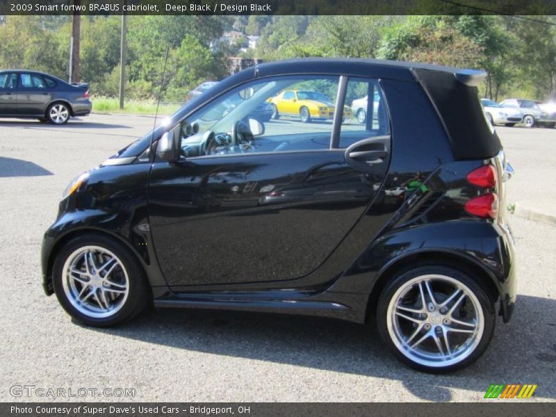 Deep Black / Design Black 2009 Smart fortwo BRABUS cabriolet