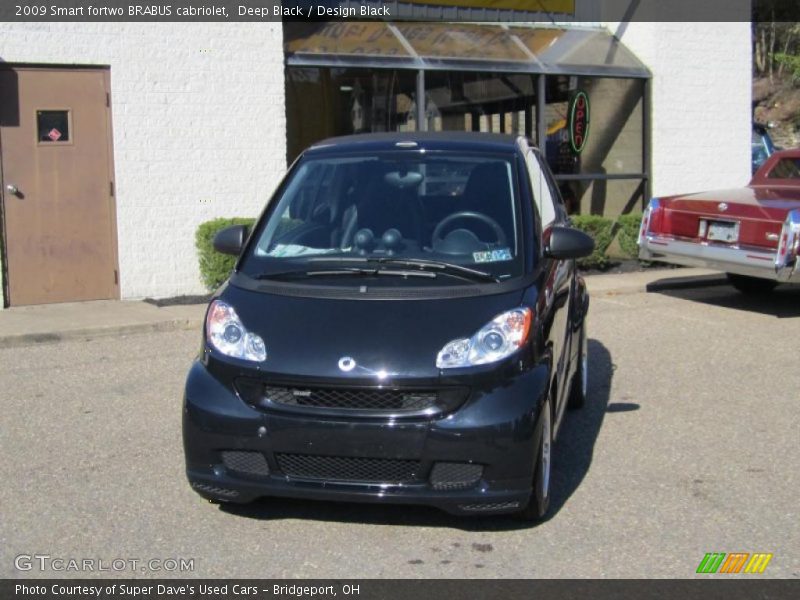 Deep Black / Design Black 2009 Smart fortwo BRABUS cabriolet