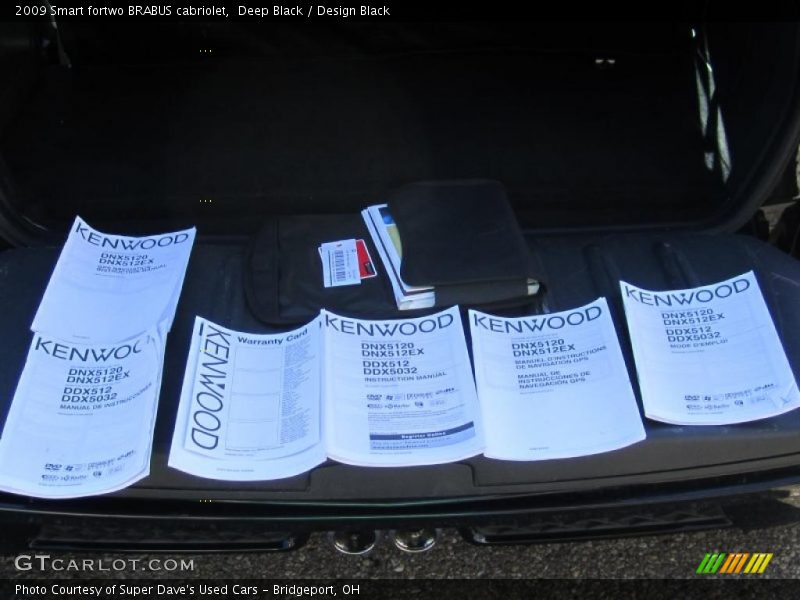Deep Black / Design Black 2009 Smart fortwo BRABUS cabriolet