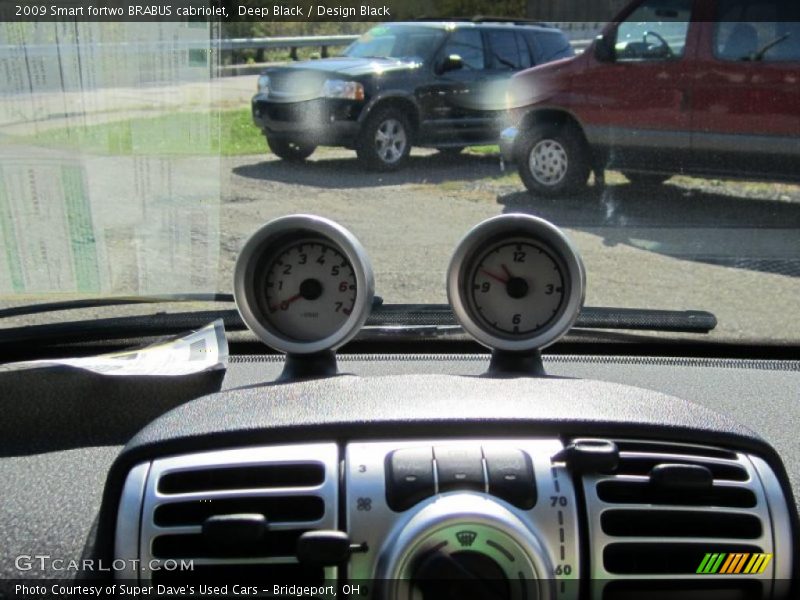 Deep Black / Design Black 2009 Smart fortwo BRABUS cabriolet