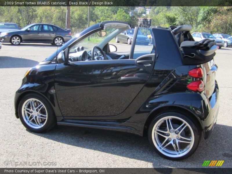Deep Black / Design Black 2009 Smart fortwo BRABUS cabriolet