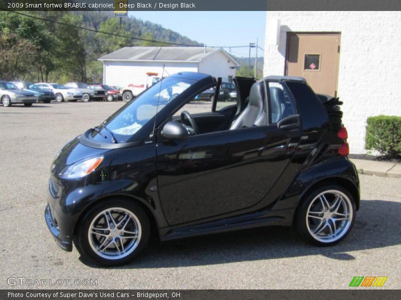 Deep Black / Design Black 2009 Smart fortwo BRABUS cabriolet
