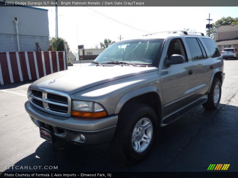 Bright Platinum Metallic / Dark Slate Gray/Taupe 2001 Dodge Durango SLT 4x4