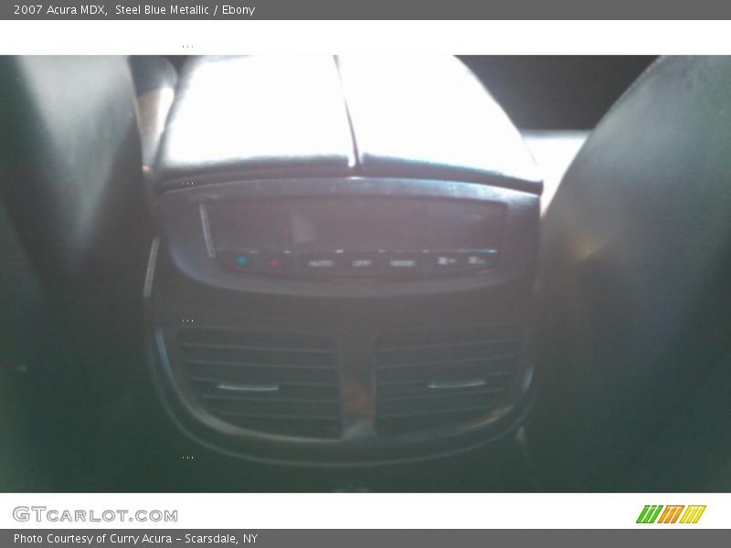Steel Blue Metallic / Ebony 2007 Acura MDX