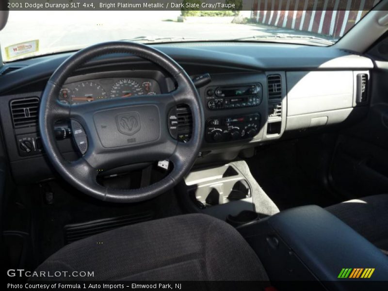 Bright Platinum Metallic / Dark Slate Gray/Taupe 2001 Dodge Durango SLT 4x4