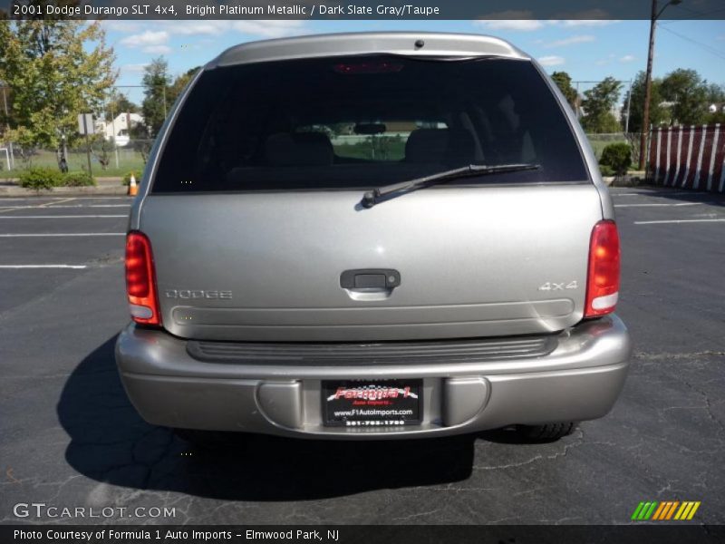 Bright Platinum Metallic / Dark Slate Gray/Taupe 2001 Dodge Durango SLT 4x4