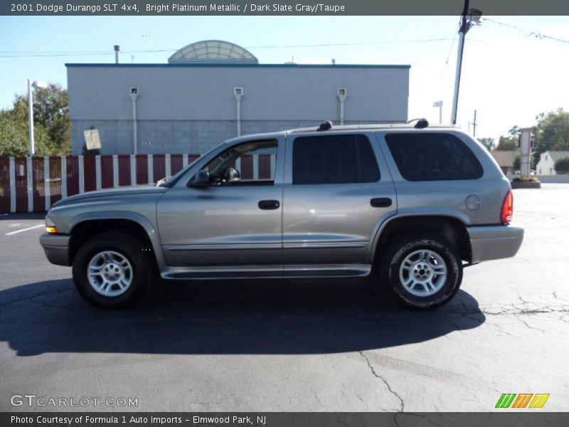 Bright Platinum Metallic / Dark Slate Gray/Taupe 2001 Dodge Durango SLT 4x4