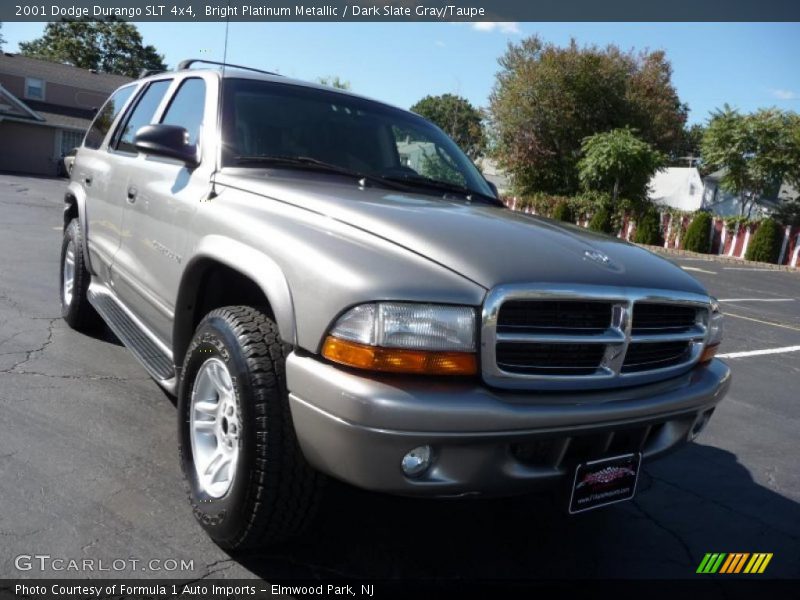 Bright Platinum Metallic / Dark Slate Gray/Taupe 2001 Dodge Durango SLT 4x4