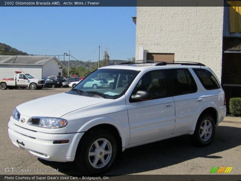 Arctic White / Pewter 2002 Oldsmobile Bravada AWD