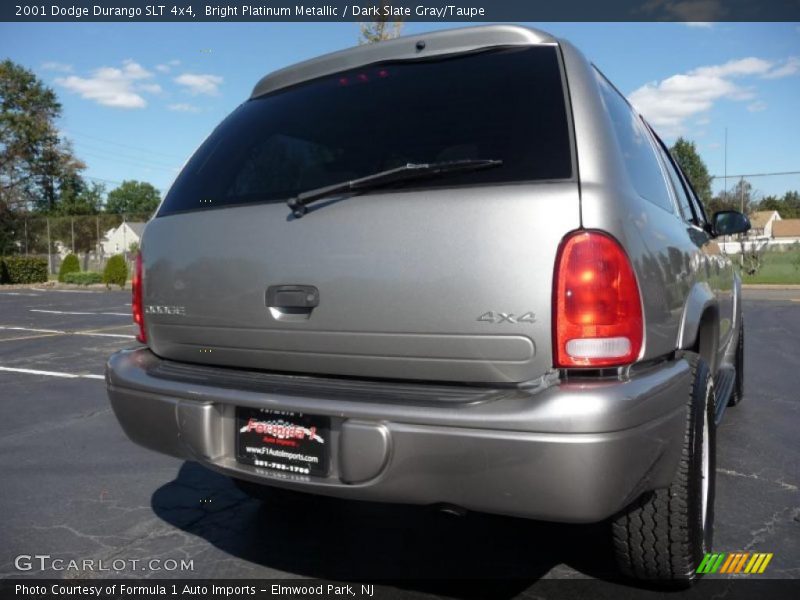 Bright Platinum Metallic / Dark Slate Gray/Taupe 2001 Dodge Durango SLT 4x4