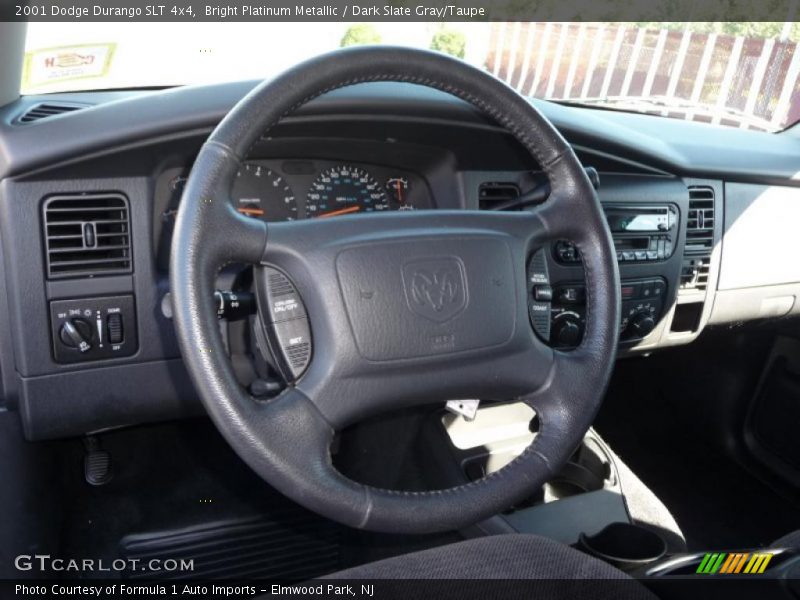 Bright Platinum Metallic / Dark Slate Gray/Taupe 2001 Dodge Durango SLT 4x4