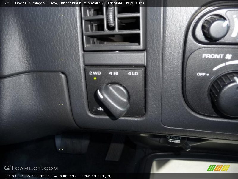 Bright Platinum Metallic / Dark Slate Gray/Taupe 2001 Dodge Durango SLT 4x4