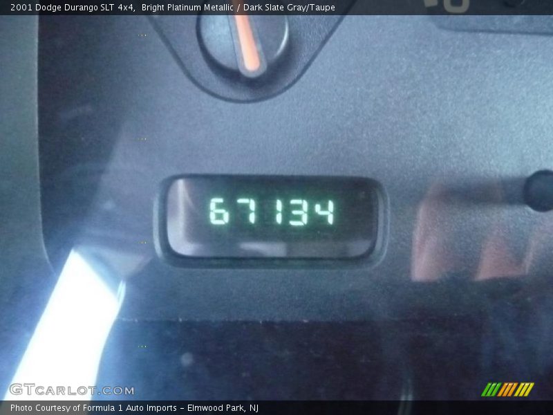 Bright Platinum Metallic / Dark Slate Gray/Taupe 2001 Dodge Durango SLT 4x4