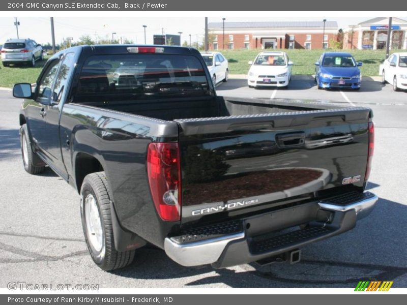 Black / Pewter 2004 GMC Canyon SLE Extended Cab
