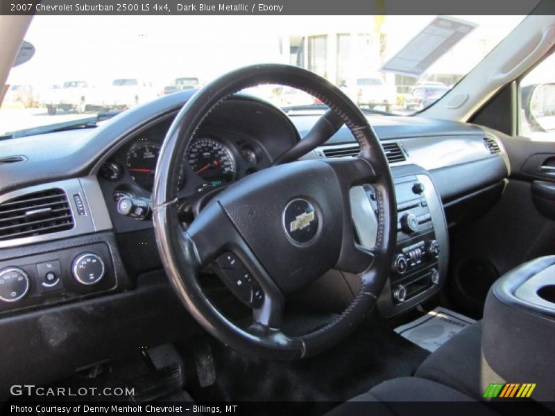 Dark Blue Metallic / Ebony 2007 Chevrolet Suburban 2500 LS 4x4