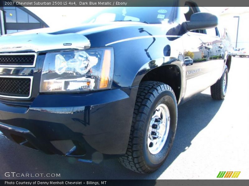 Dark Blue Metallic / Ebony 2007 Chevrolet Suburban 2500 LS 4x4