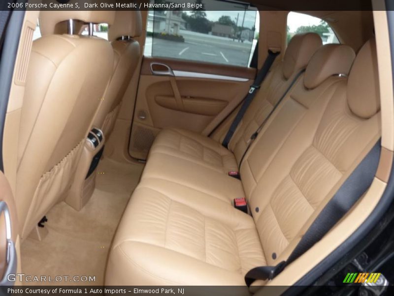 Dark Olive Metallic / Havanna/Sand Beige 2006 Porsche Cayenne S