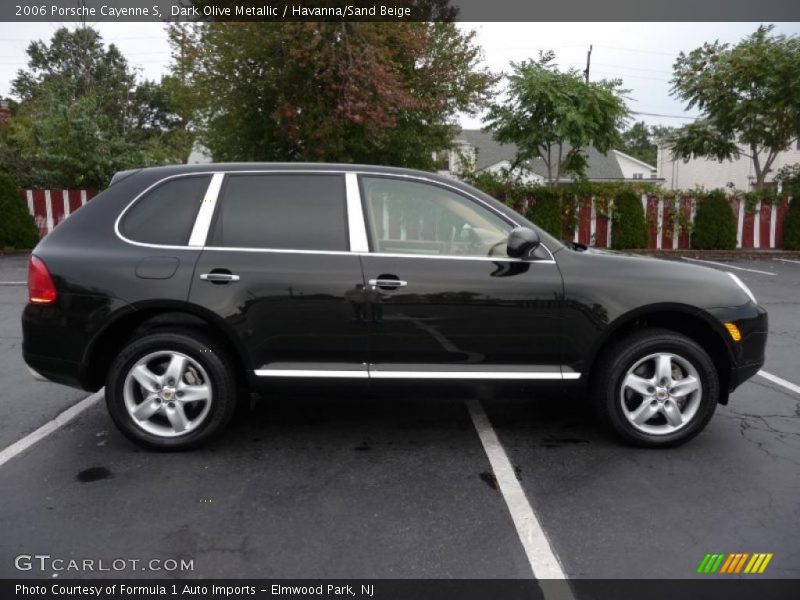 Dark Olive Metallic / Havanna/Sand Beige 2006 Porsche Cayenne S