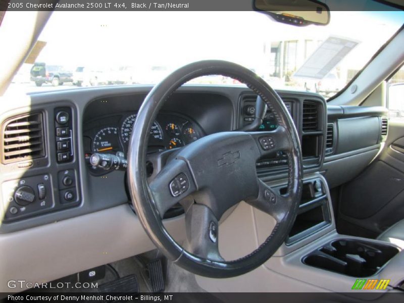 Black / Tan/Neutral 2005 Chevrolet Avalanche 2500 LT 4x4