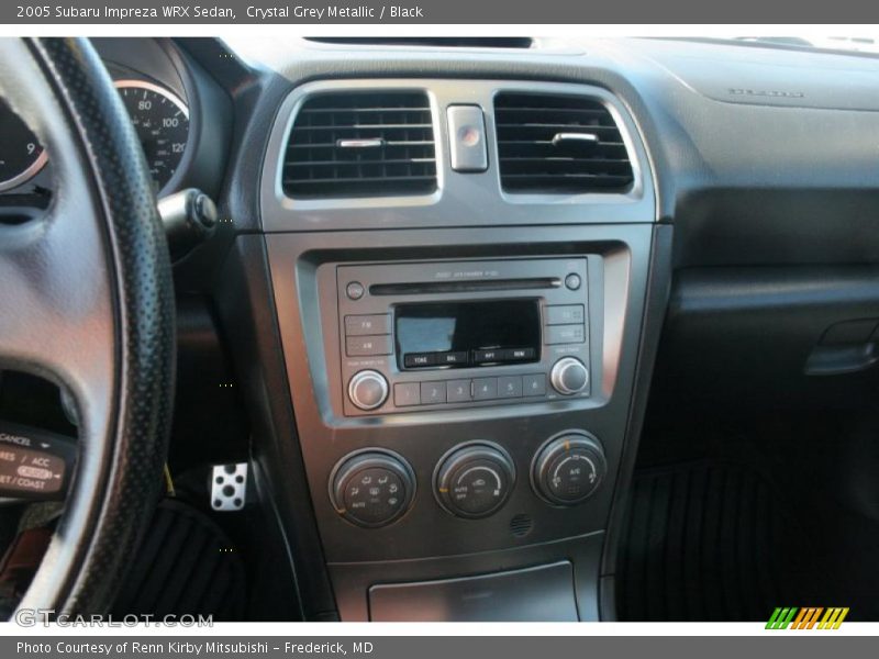 Crystal Grey Metallic / Black 2005 Subaru Impreza WRX Sedan