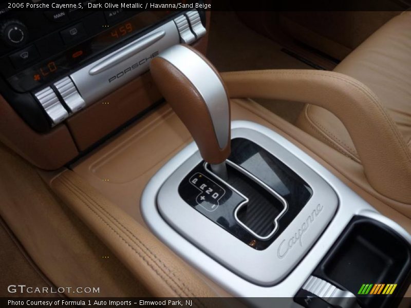Dark Olive Metallic / Havanna/Sand Beige 2006 Porsche Cayenne S