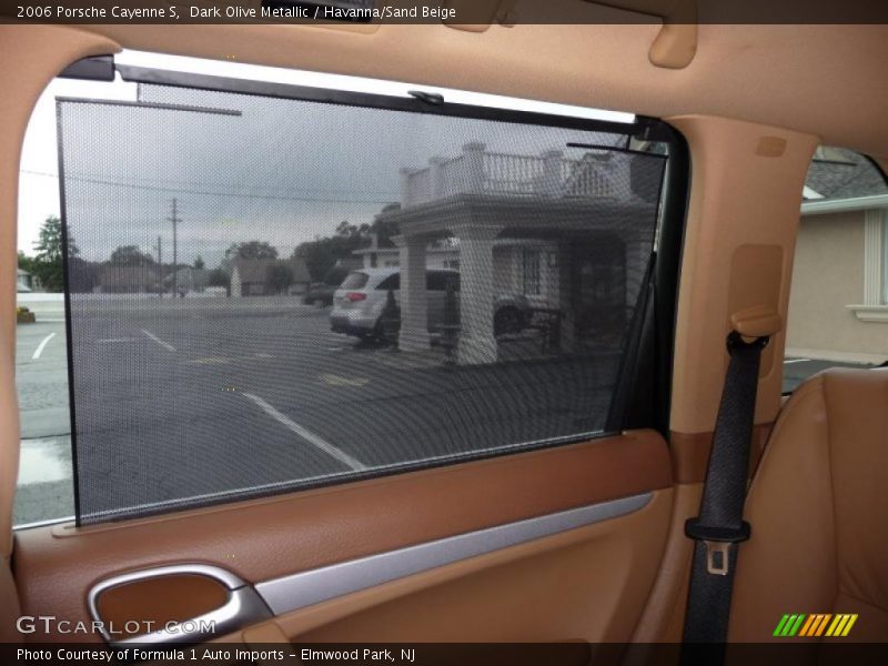Dark Olive Metallic / Havanna/Sand Beige 2006 Porsche Cayenne S